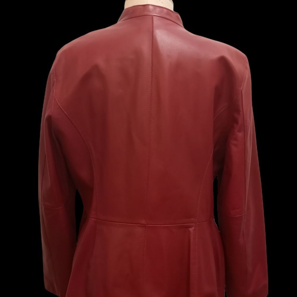 Classique entier genuine leather jacket - Picture 5 of 7